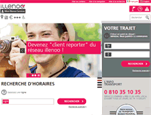 Tablet Screenshot of illenoo-services.fr